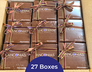 Bite size edible treats! 27 boxes of our 4 Piece sampler.  Perfect for dinner parties and gifting occasions! 