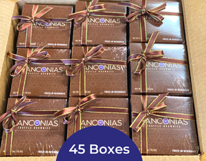 Bite size edible treats! 45 boxes of our 4 Piece sampler. Perfect for dinner parties and gifting occasions!