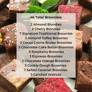 46 Gourmet Chocolate Brownies 